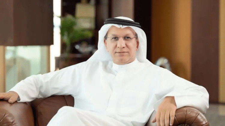 Saeed Mohammed Al Qatami, CEO of Deyaar Development, during a press briefing on H1 2025 financial results