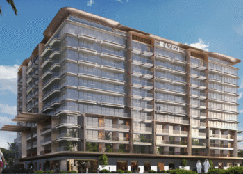 Azizi Wares residential development launched by Azizi Developments in Downtown Jebel Ali, Dubai.