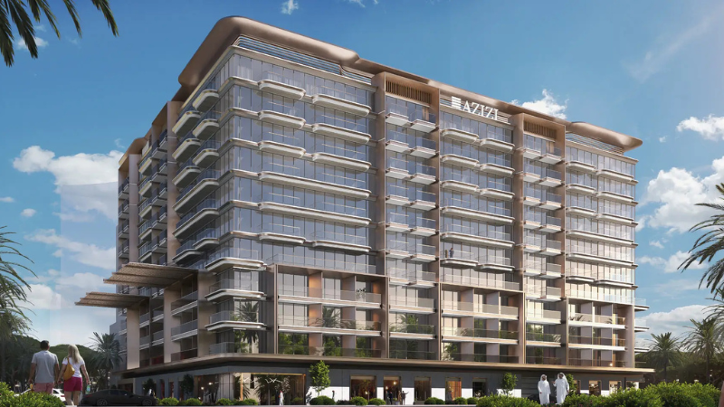 Azizi Wares residential development launched by Azizi Developments in Downtown Jebel Ali, Dubai.
