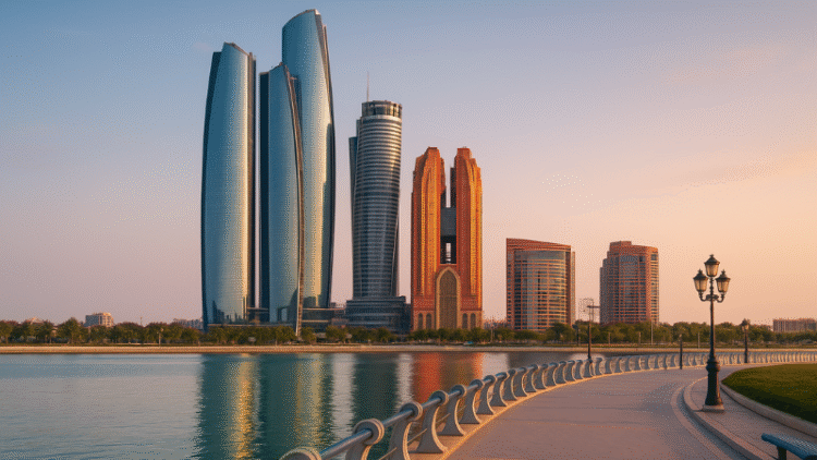 Abu Dhabi residential communities skyline reflecting 2025–2026 supply outlook