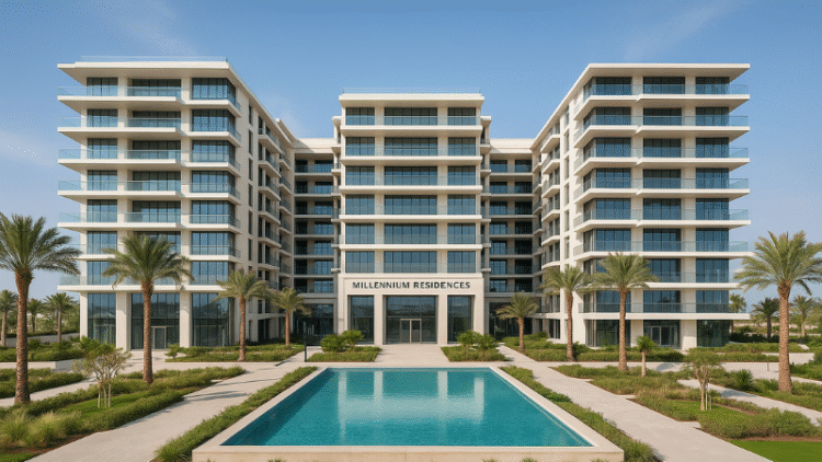 Millennium Residences Saadiyat Island Abu Dhabi branded residences exterior view