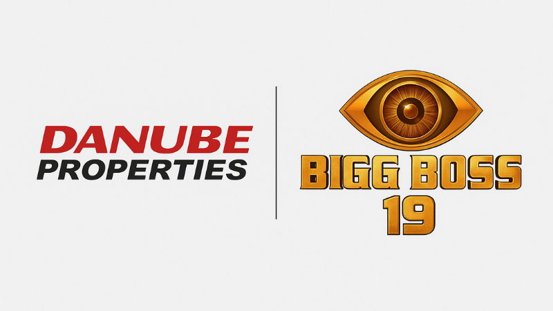 Banner image showcasing the partnership between Danube Properties and JioStar’s Bigg Boss Season 19.