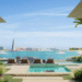 Luxury beachfront villa with infinity pool overlooking Palm Jumeirah, Dubai