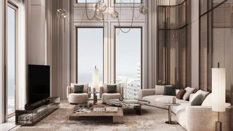 Waldorf Astoria Sky Palace Ras Al Khaimah luxury triplex residence with sea views