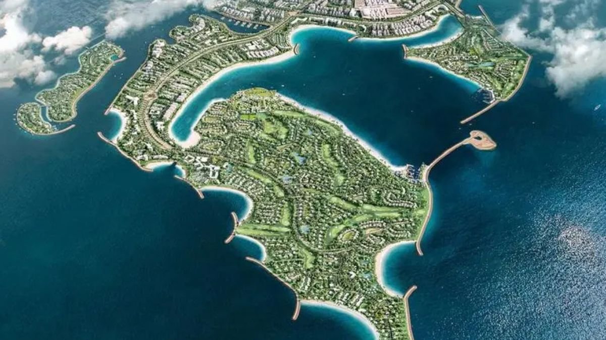 Arka Enclave Dubai Islands waterfront residences with skyline views