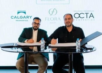 From left to right: Azmal Jaleel, Managing Director of Calgary Properties, and Fawaz Sous, CEO of OCTA Properties.