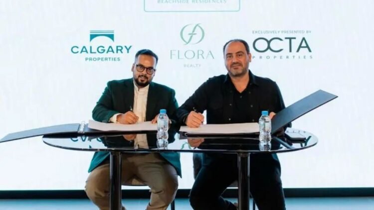 From left to right: Azmal Jaleel, Managing Director of Calgary Properties, and Fawaz Sous, CEO of OCTA Properties.