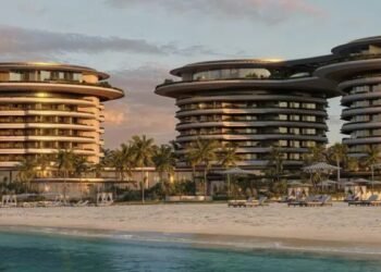 EDITION residences Dubai Harbour with luxury seafront living and hotel view