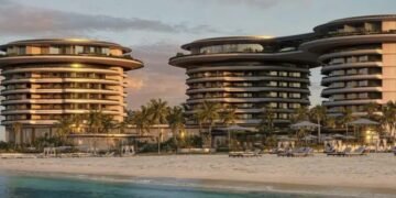 EDITION residences Dubai Harbour with luxury seafront living and hotel view