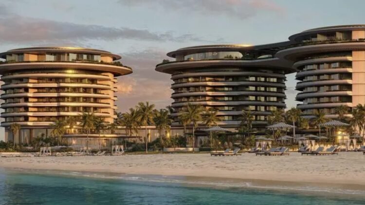 EDITION residences Dubai Harbour with luxury seafront living and hotel view