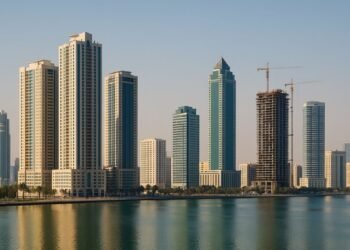 Downtown skyline view highlighting Sunteck International Dubai project launch site near Burj Khalifa