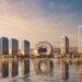 Downtown UAQ Sobha Realty waterfront development in Umm Al Quwain with residential towers and natural coastline