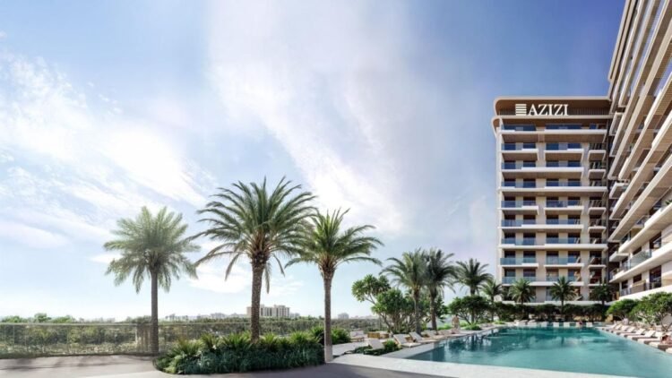 Azizi Noura Downtown Jebel Ali residential development near JAFZA with modern apartments