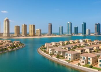 Wasl Group Marjan Beach Ras Al Khaimah waterfront development aerial view