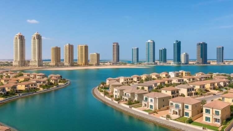Wasl Group Marjan Beach Ras Al Khaimah waterfront development aerial view