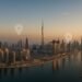 Modern Dubai Neighborhoods Highlighted On A Luxury Skyline With Industry Reports