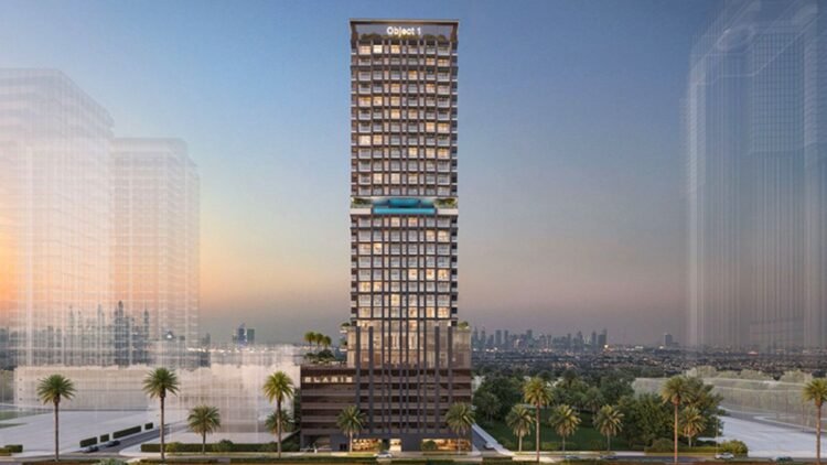 Elar1s Sky and Elar1s Rise towers by Object 1 in Jumeirah Village Triangle Dubai