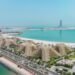 Aerial view of La Mazzoni Al Marjan Island construction site in Ras Al Khaimah.