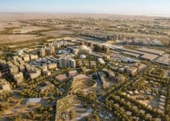 Terra Gardens at Expo Living community aerial view Dubai South
