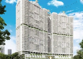 Vincitore Wellness Estate Dubai with wellness architecture and rooftop pool in Majan district