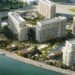 View of the Yas Riva Residences canal-front community along the Yas Island waterfront.