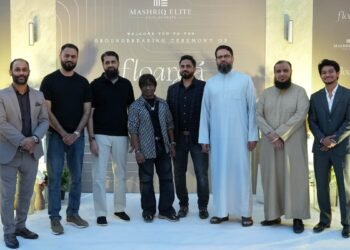 Mashriq Elite Real Estate Developments today broke ground for their fifth residential project - Floarea Skies - in Jumeirah Village Circle (JVC)