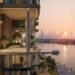Waterfront view of Meraas The Edit at d3 apartments along Dubai Design District