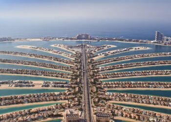 Palm Jumeirah plot sale record by B1 Properties AED 88M highest psf Dubai 2025.