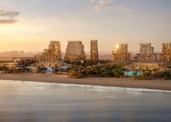 Dubai Islands waterfront masterplan SIORA beachfront community rendering