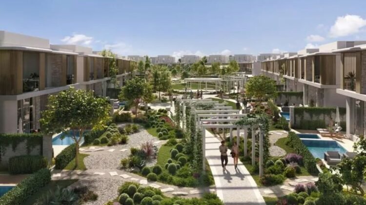 Waterfront townhouses at Maysan Reem Island reflecting Dubai real estate investor demand