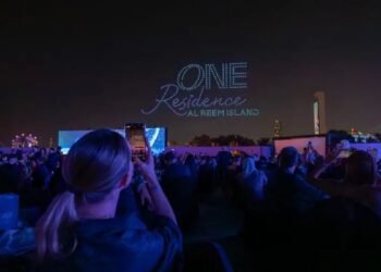 ONE Residence Al Reem Island off-plan tower with eVTOL rooftop and drone port in Abu Dhabi.