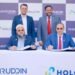 Fakhruddin Properties Holcim UAE MoU signing for sustainable construction in Dubai.