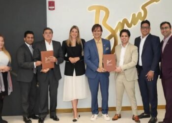 Burj Mayfair x BNW Developments nine-figure deal signing ceremony.