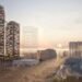 Modern towers of STAX JVC off-plan projects in Dubai real estate market.