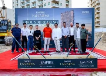 Empire Developments breaks ground on Empire Lake Views Liwan Dubai residential tower