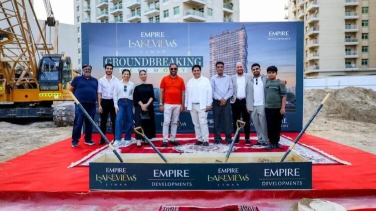Empire Developments breaks ground on Empire Lake Views Liwan Dubai residential tower