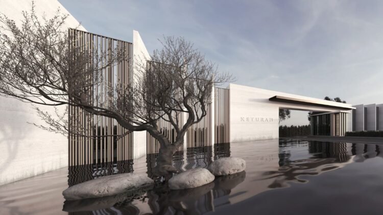 Aerial view of a master-planned community reflecting Dubai off-plan investment outlook