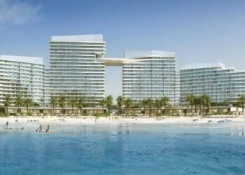 Groundbreaking ceremony at a branded off-plan development on Al Marjan Island in Ras Al Khaimah.