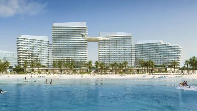 Groundbreaking ceremony at a branded off-plan development on Al Marjan Island in Ras Al Khaimah.
