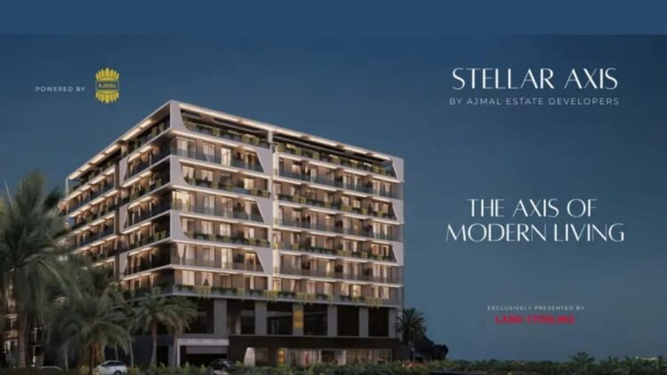 Mid-rise residential development site in Warsan 4 highlighting Dubai mid-market housing supply growth.