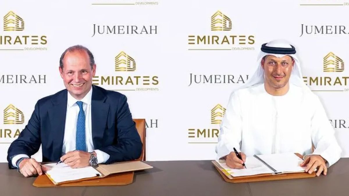 Emirates Developments has announced the signing of a landmark agreement with Jumeirah, a global leader in luxury hospitality and a member of Dubai Holding.