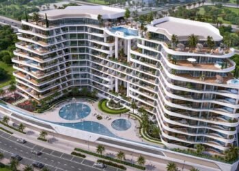 Barari Gate mixed-use residential development site in Majan, Dubai, near Al Barari, adding new off-plan residential supply scheduled for 2028 delivery.