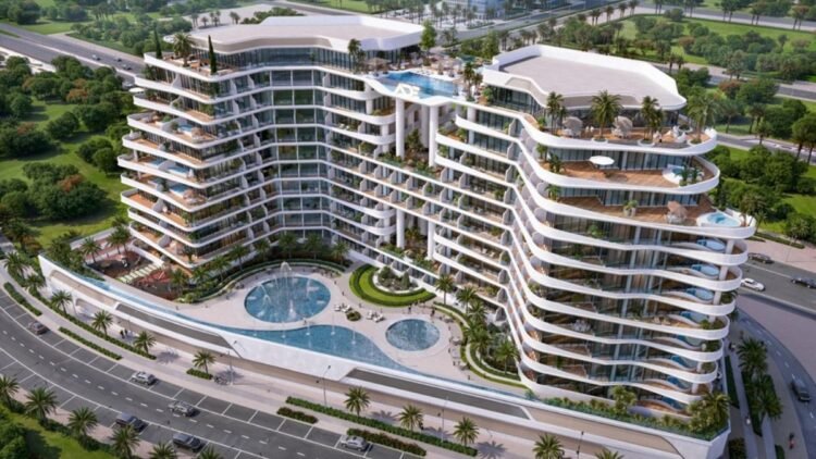 Barari Gate mixed-use residential development site in Majan, Dubai, near Al Barari, adding new off-plan residential supply scheduled for 2028 delivery.