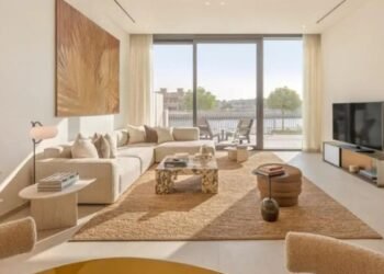 Low-rise waterfront residences at Eden House The Canal following handover in Jumeirah, Dubai.