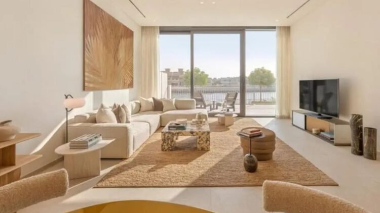 Low-rise waterfront residences at Eden House The Canal following handover in Jumeirah, Dubai.