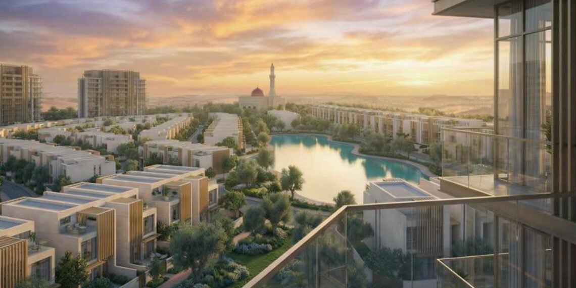 Keturah Ardh luxury townhouse plot masterplan in Al Rowaiyah Duba