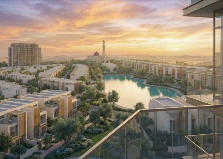 Keturah Ardh luxury townhouse plot masterplan in Al Rowaiyah Duba