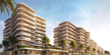 Construction activity at large-scale UAE real estate projects reflecting execution certainty from UAE real estate contract awards.