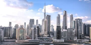 DIFC skyline showing context for DIFC branded residences development in Dubai