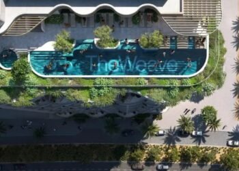 JVC residential supply dynamics shown through mid-rise apartment construction in Jumeirah Village Circle.